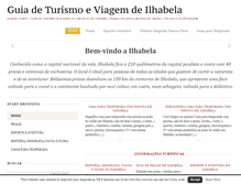 Tablet Screenshot of ilhabela.info