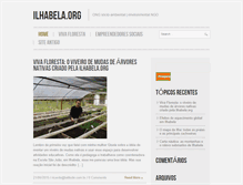 Tablet Screenshot of ilhabela.org